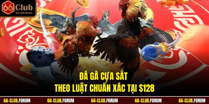 Đá gà cựa sắt theo luật chuẩn xác tại S128