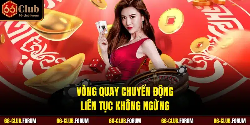 Vòng quay chuyển động liên tục không ngừng